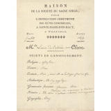 Bulletin mensuel de la Maison de la Société du Sacré-Coeur à Grenoble. 