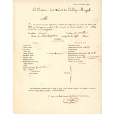 Bulletin trimestriel du Collège Royal de Caen. 