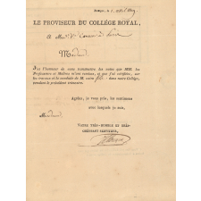 Bulletin trimestriel du Collège Royal de Bourges.