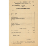 Bulletin hebdomadaire de l'Institution Secondaire Lourdeix-Saint-Michel. 