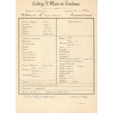 Bulletin trimestriel du Collège Sainte-Marie de Toulouse. 