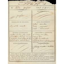 Bulletin trimestriel du Collège et Pensionnat de Tournon. 