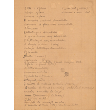 Inventaire du matériel d'une école.