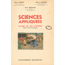 Sciences appliquées:  Classe de fin d'études : Écoles rurales de garçons