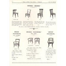Fabrique de Mobilier Scolaire Moderne F. & H. Lalloz - Place de l'Eglise Froideconche (Haute-Saône) - Catalogue n° 3.