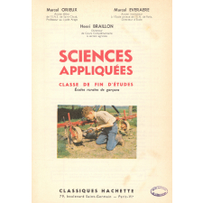 Sciences appliquées:  Classe de fin d'études : Écoles rurales de garçons