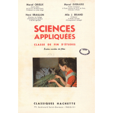 Sciences appliquées : Classe de fin d'études : Écoles rurales de filles