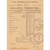 Bulletins trimestriels. 