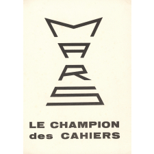 Mars, le champion des cahiers