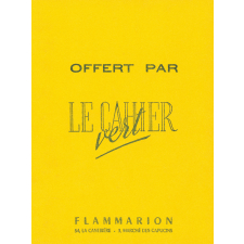 Buvard publicitaire : Le cahier vert