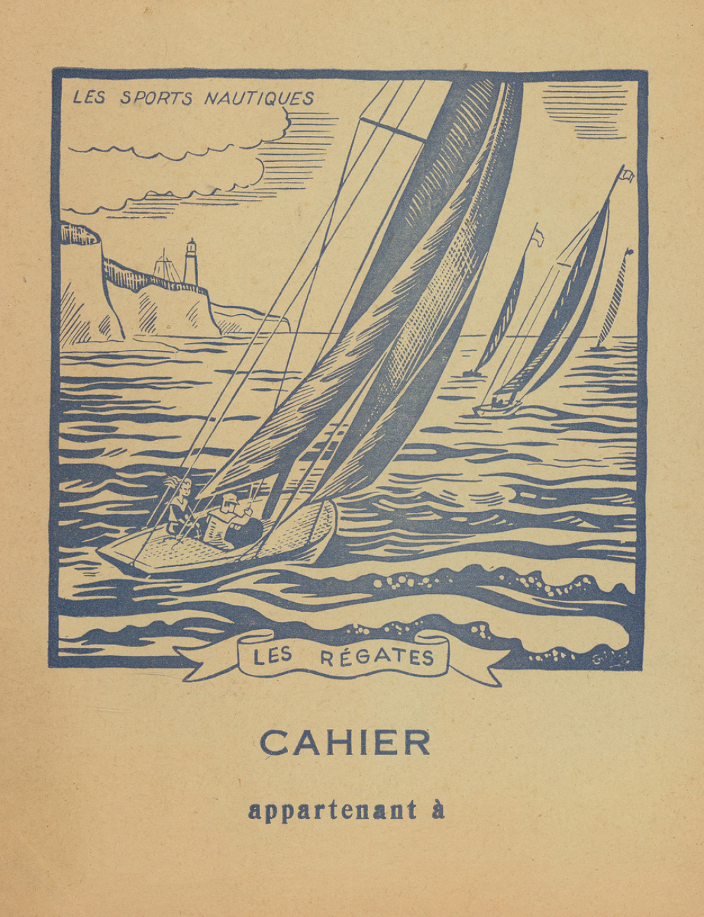 Cahier vierge : Les Sports nautiques
