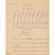 Cahier journalier