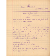 Cahier journalier