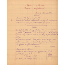 Cahier journalier