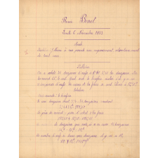 Cahier journalier