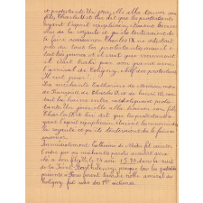 Cahier journalier