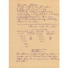 Cahier journalier
