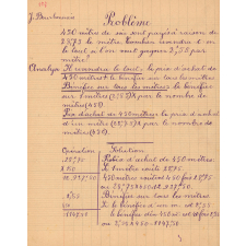 Cahier journalier