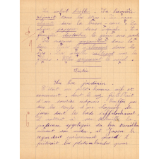 Cahier journalier