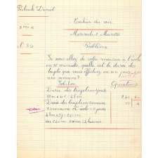Cahier du soir
