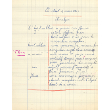 Cahier du soir