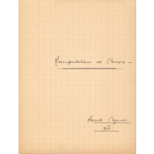 Manipulations de chimie