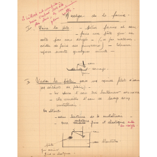 Manipulations de chimie