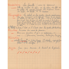 Journal de classe