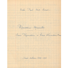 Répartitions mensuelles