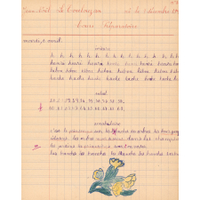 Cahier journalier n° 3