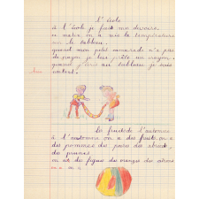 Cahier de poésie et de rédaction