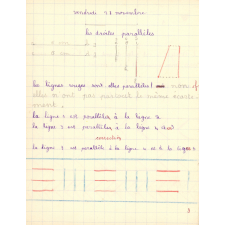Cahier de géométrie