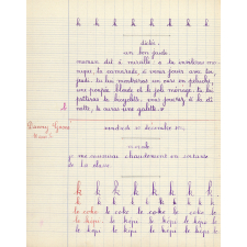 Cahier de roulement N° 2