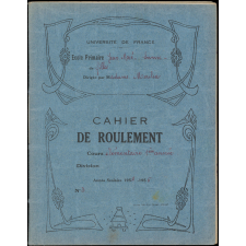 Cahier de roulement N° 3