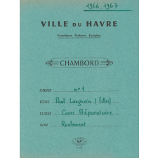 Cahier de roulement