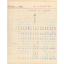 Cahier de roulement