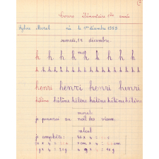 Cahier de roulement n° 2