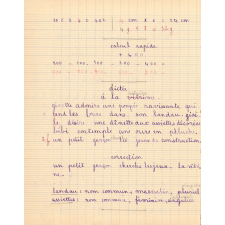 Cahier de roulement n° 2
