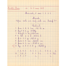 Cahier n° 6 roulement  CE1