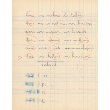 Cahier de roulement n° 5
