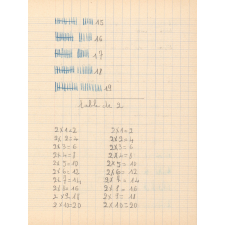 Cahier de roulement n° 5