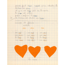 Cahier de roulement n° 6