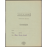Cahier de roulement n° 7