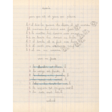 Cahier de roulement n° 9