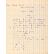 Cahier de roulement n° 11