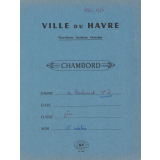 Cahier de roulement n° 2