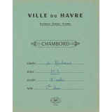 Cahier de roulement n° 3