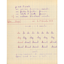 Cahier de roulement n° 3