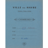Cahier de roulement n° 4