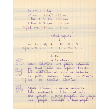 Cahier de roulement n° 4